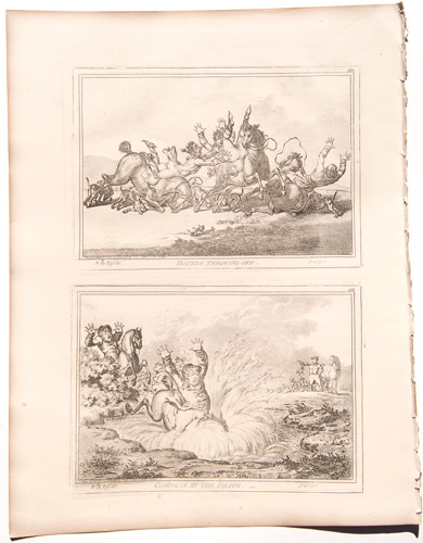 James Gillray originalsHounds Thrown Off 


Coming in at the Death